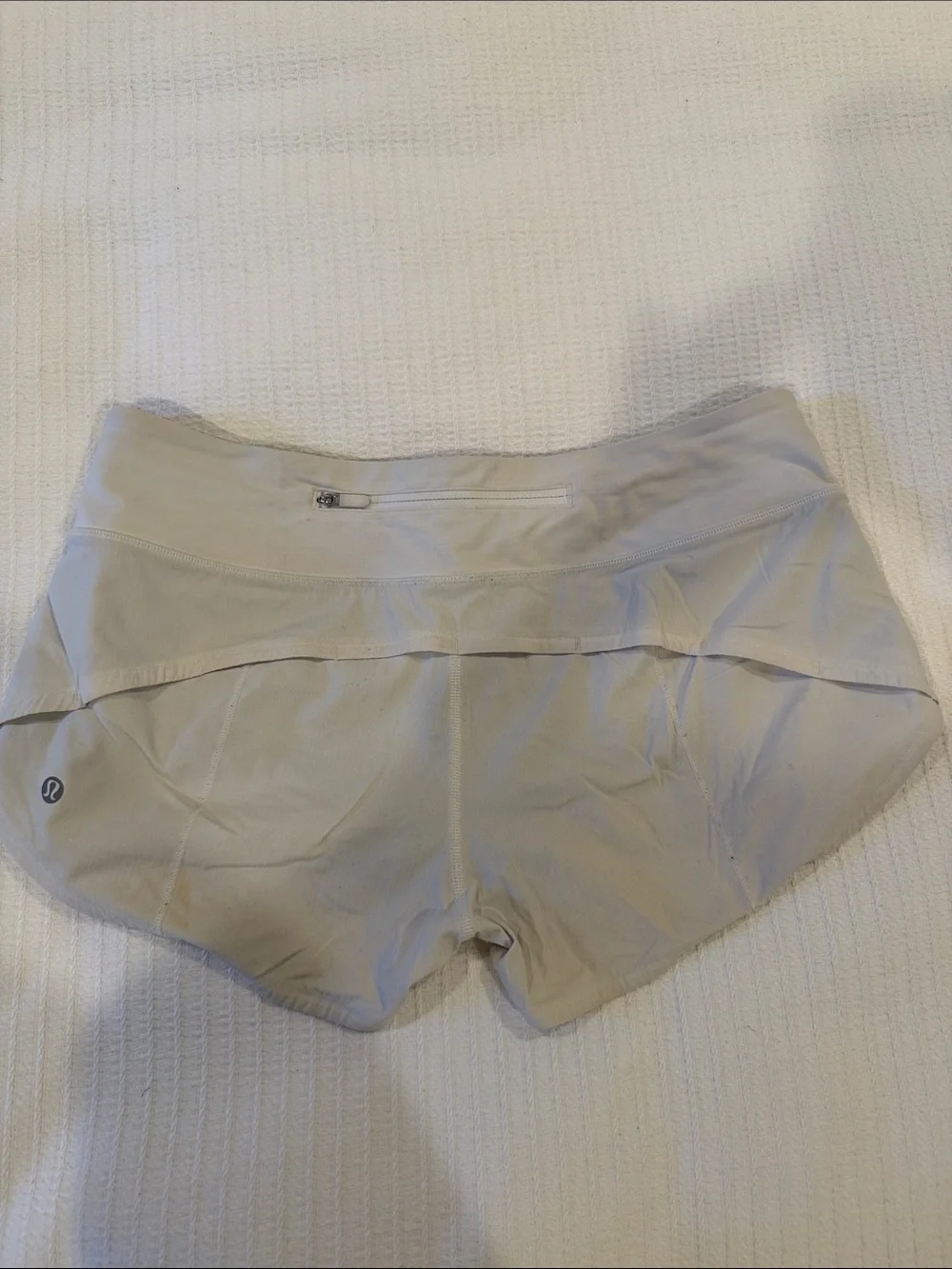 lululemon athletica white Athletic Shorts